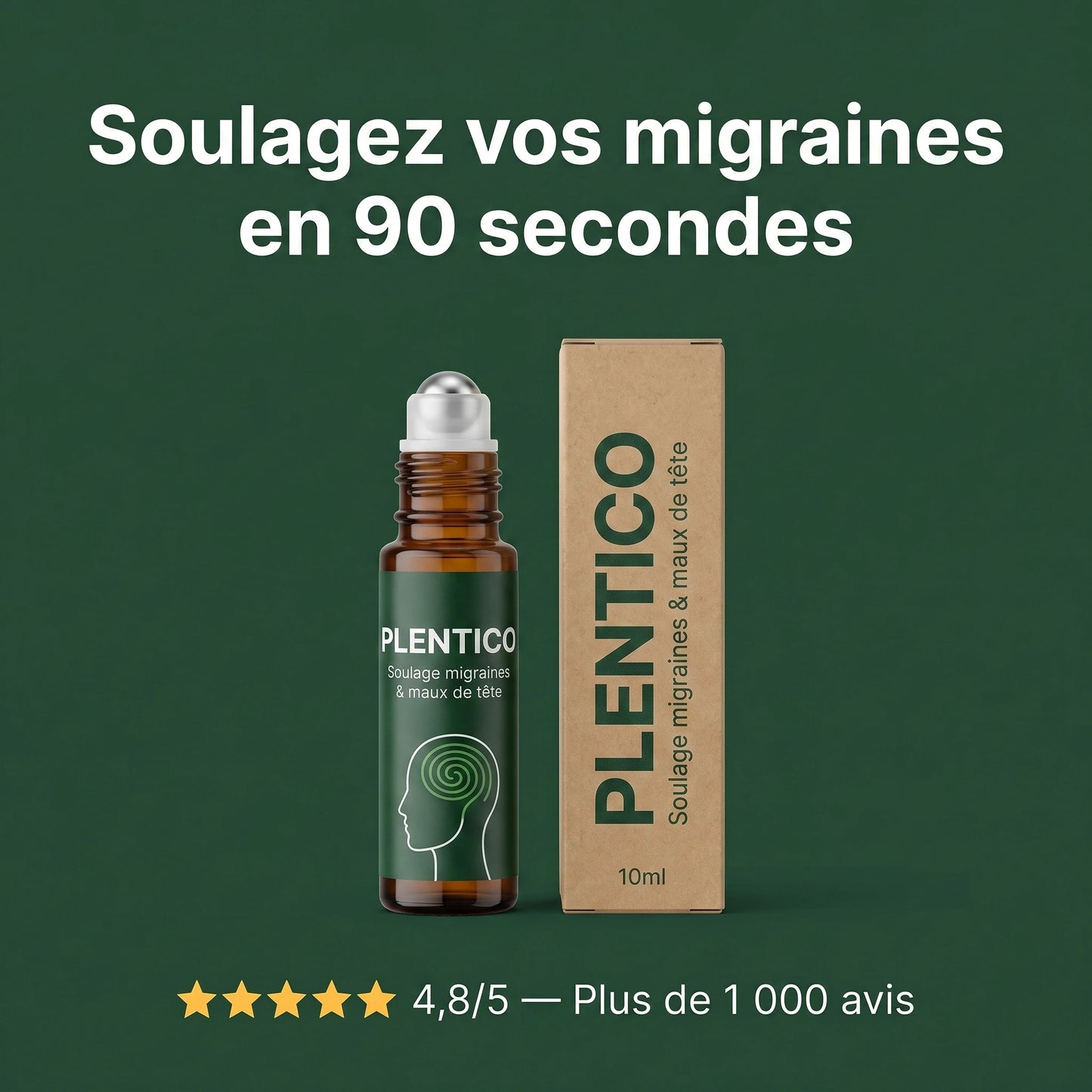 Le Roll-On Anti-Migraine à Action Rapide