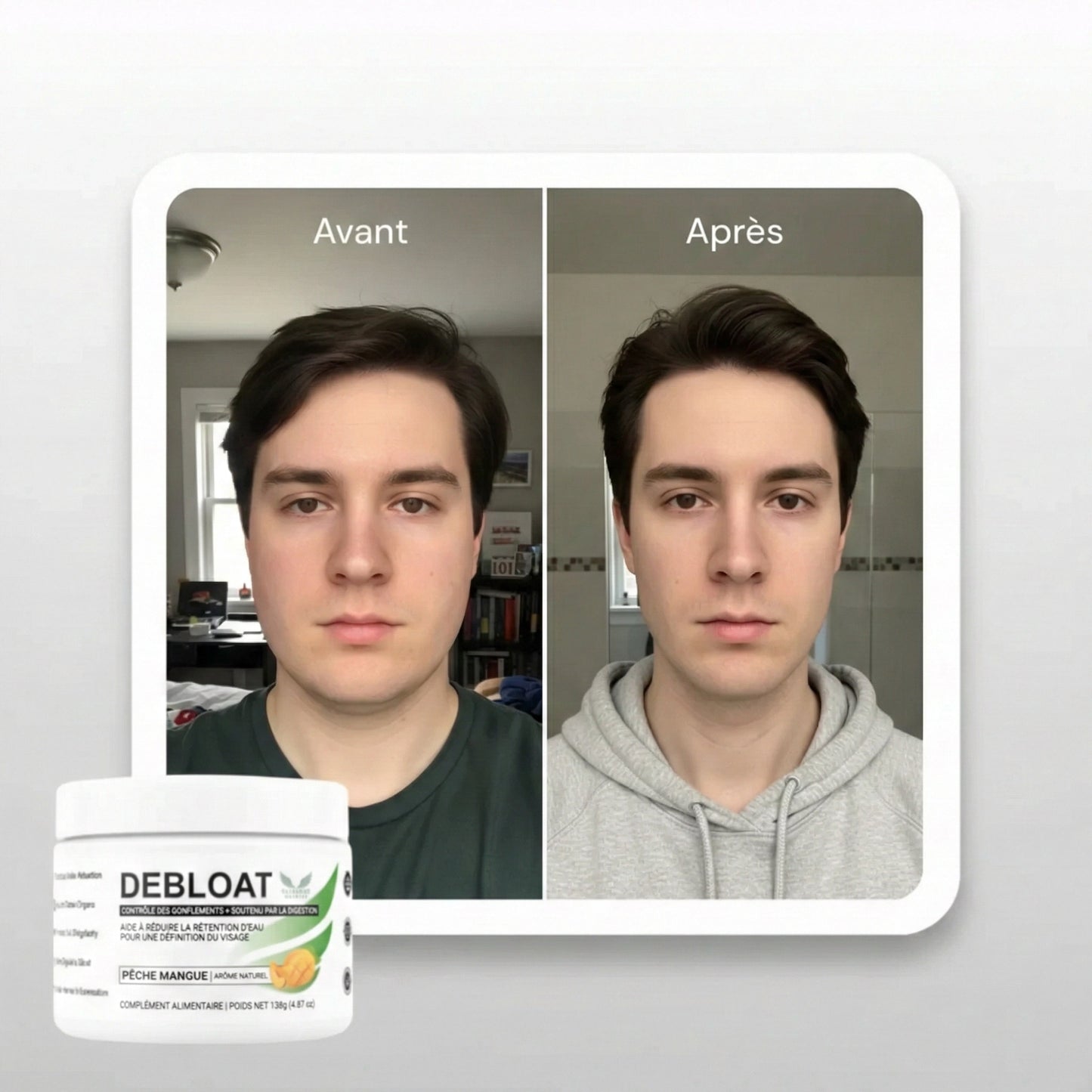 DeBloat⎟Formule d’équilibre électrolytique anti-rétention d’eau