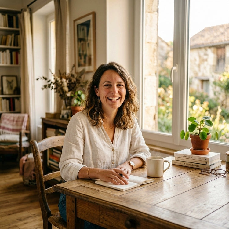 Femme soulagée de la migraine